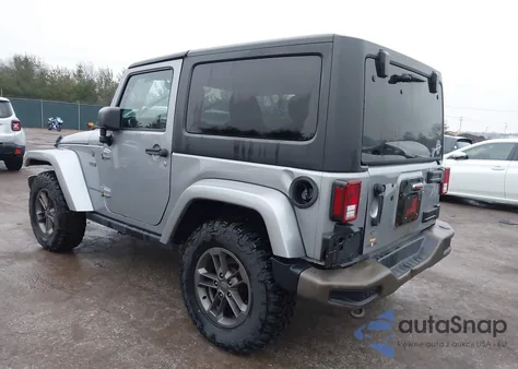 2016 Jeep Wrangler 75Th Anniversary from USA, damaged, VIN 1C4AJWBG2GL228993